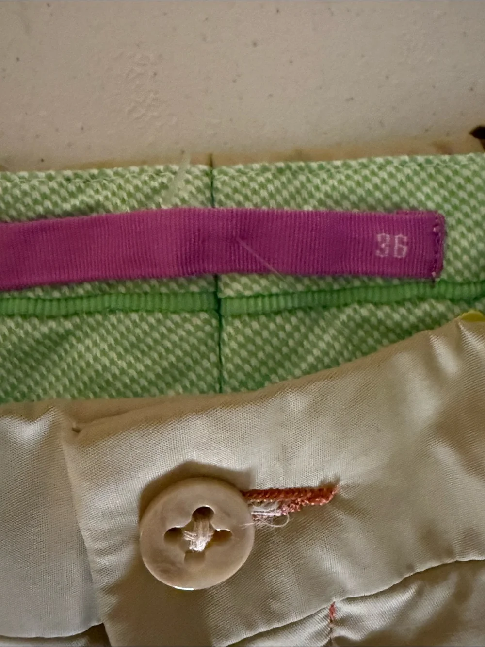 Aristo Eighteen Men’s Golf Pants Size 36 Khaki Performance Flat Front Casual